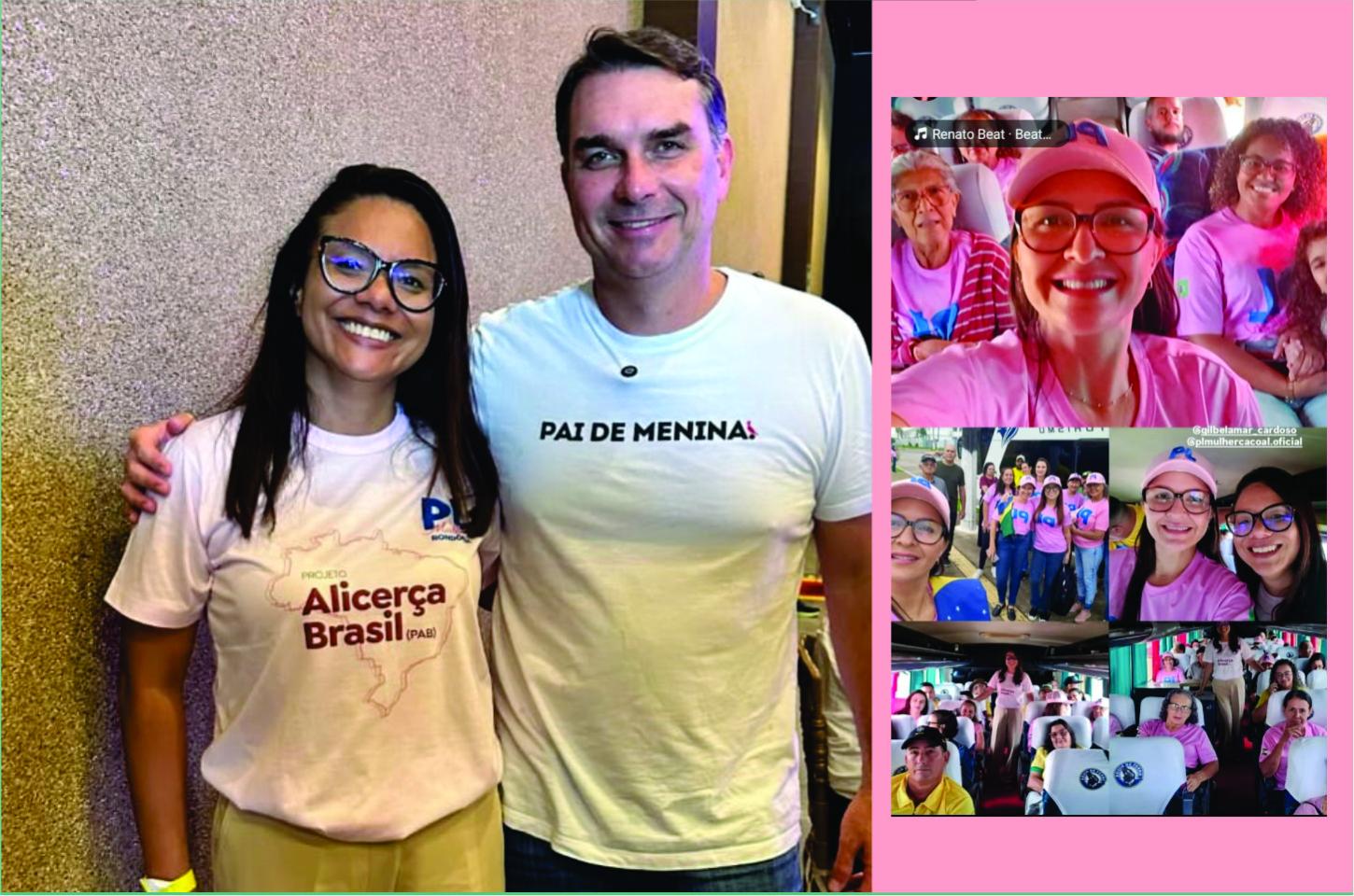 Gil Cardoso ganha destaque ao lado de Flávio Bolsonaro e se consolida como nova força política em Rondônia