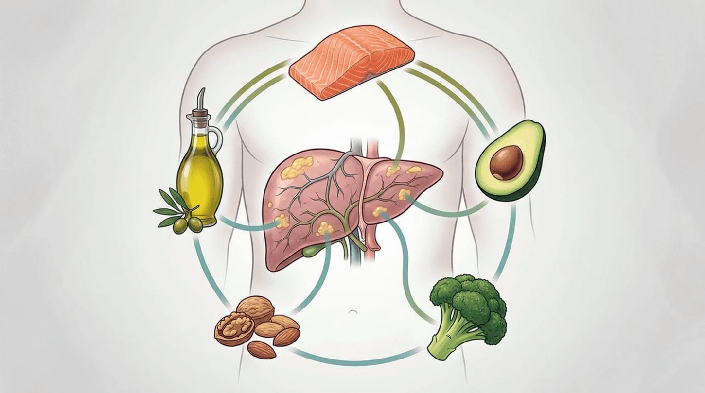 Gordura no fígado: os 8 alimentos que você deve incluir no jantar para combatê-la