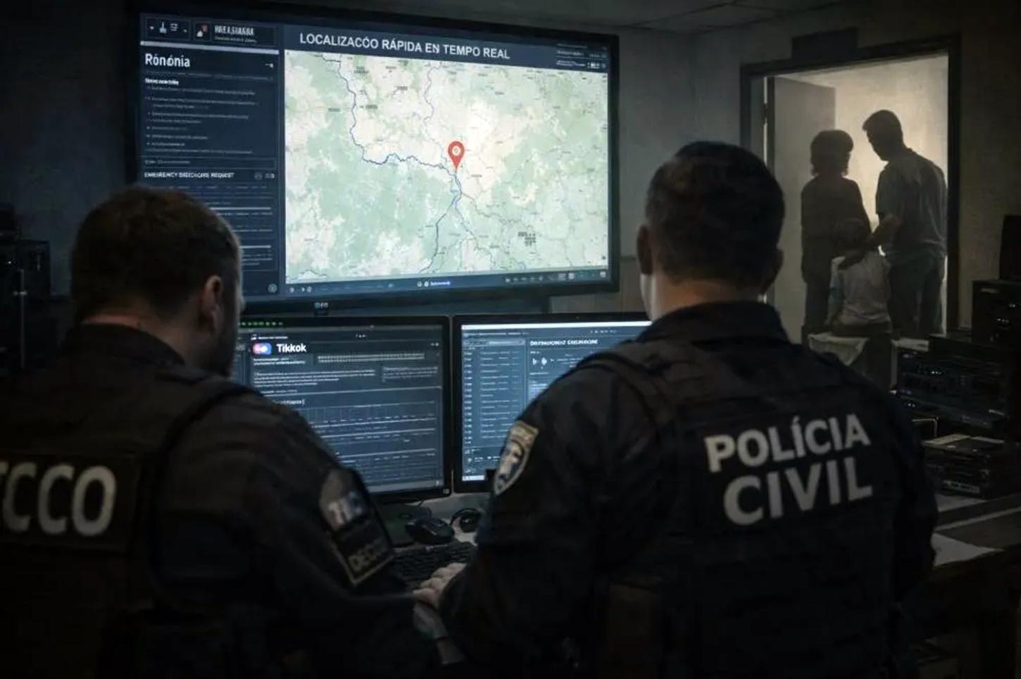 Polícia Civil de Rondônia resgata jovem após alerta internacional do TikTok