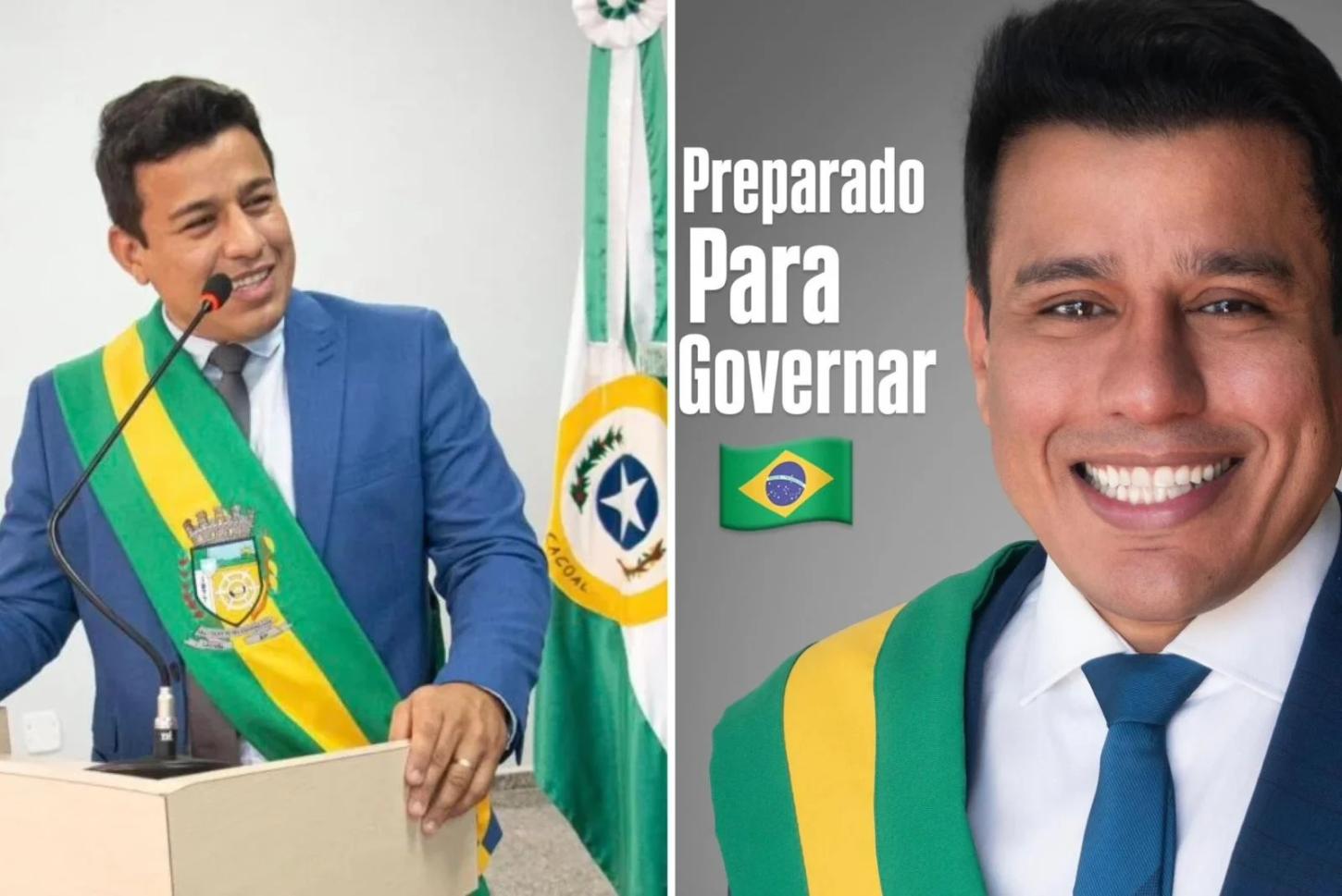 Adailton Fúria renuncia à Prefeitura de Cacoal para disputar o Governo de RO –