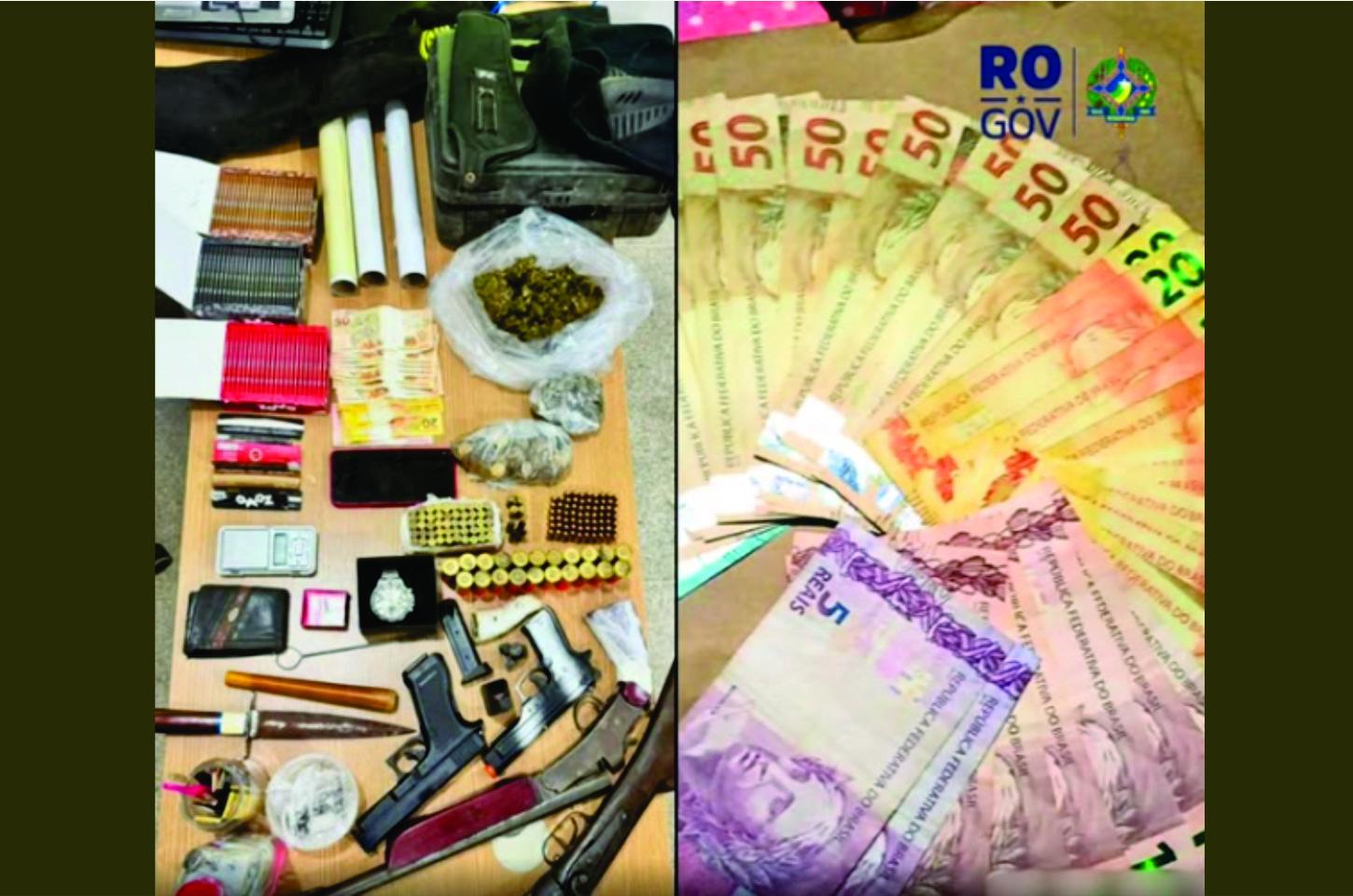 Alvorada Do Oeste, Operação “Catarse” prende quatro e desarticula pontos de tráfico que aceitavam objetos roubados como pagamento