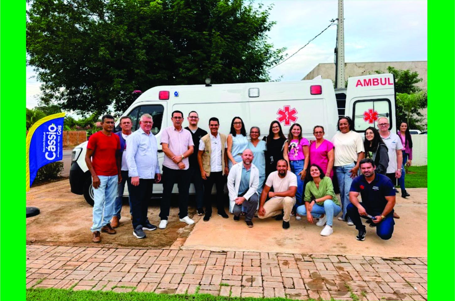 Deputado Cássio Gois garante ambulância UTI inédita para Nova Estrela e amplia investimentos na saúde do interior
