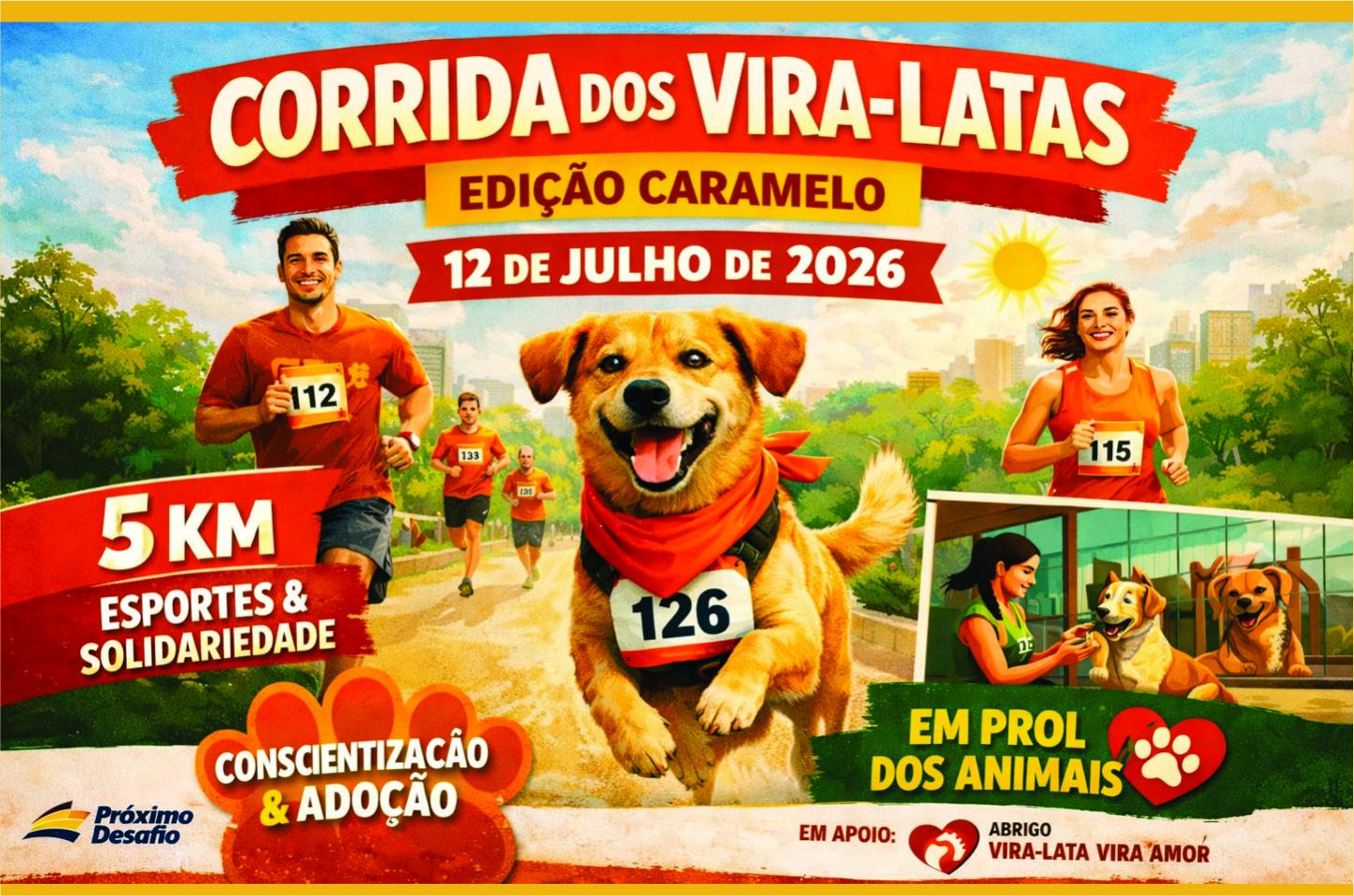 Lançamento da Corrida Vira Lata esporte e solidariedade ganham destaque em Cacoal