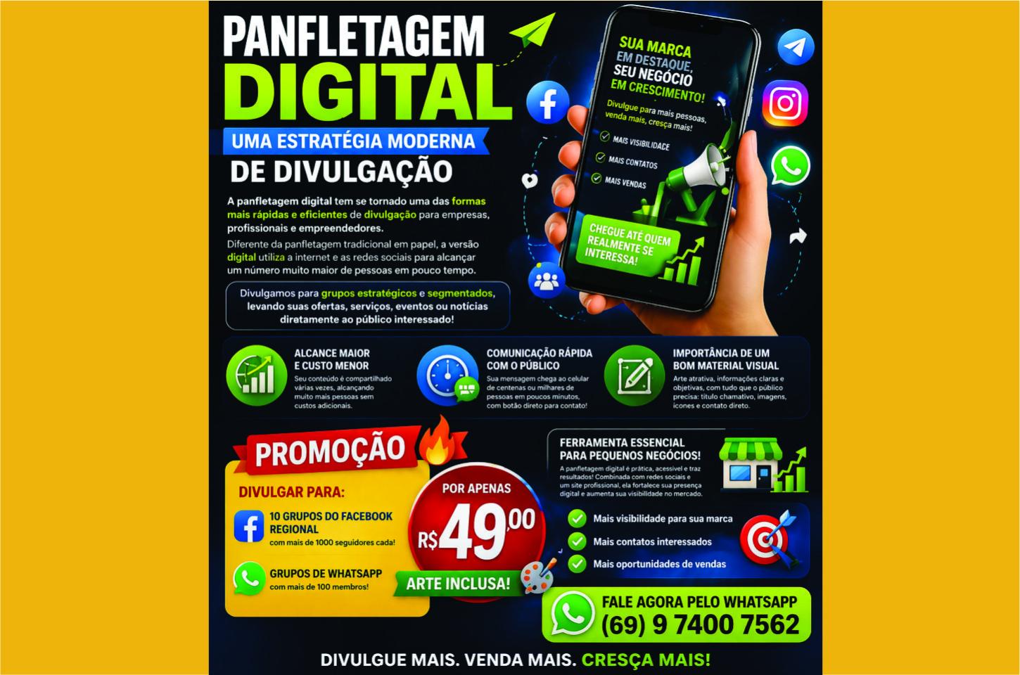 Panfletagem digital cresce como alternativa moderna de divulgação para empresas