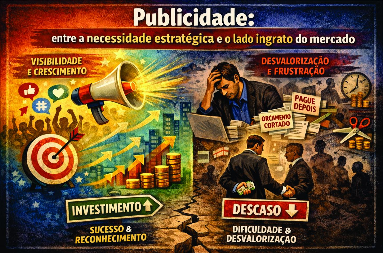 Publicidade: entre a necessidade estratégica e o lado ingrato do mercado
