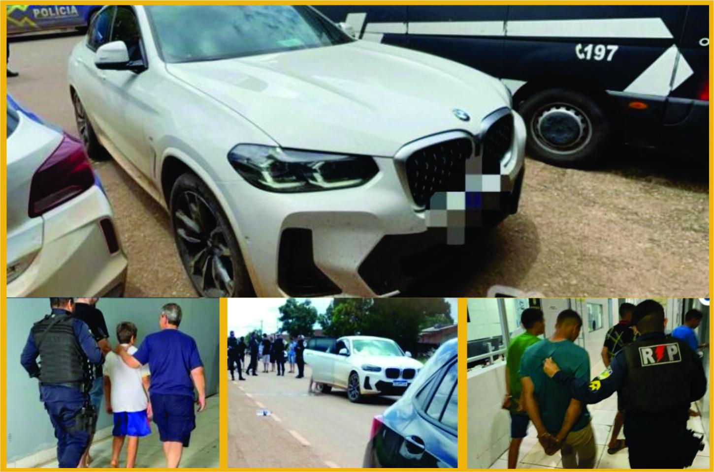 Sequestro de  Empresário e criança em Ariquemes e resgatados de porta-malas em Porto Velho