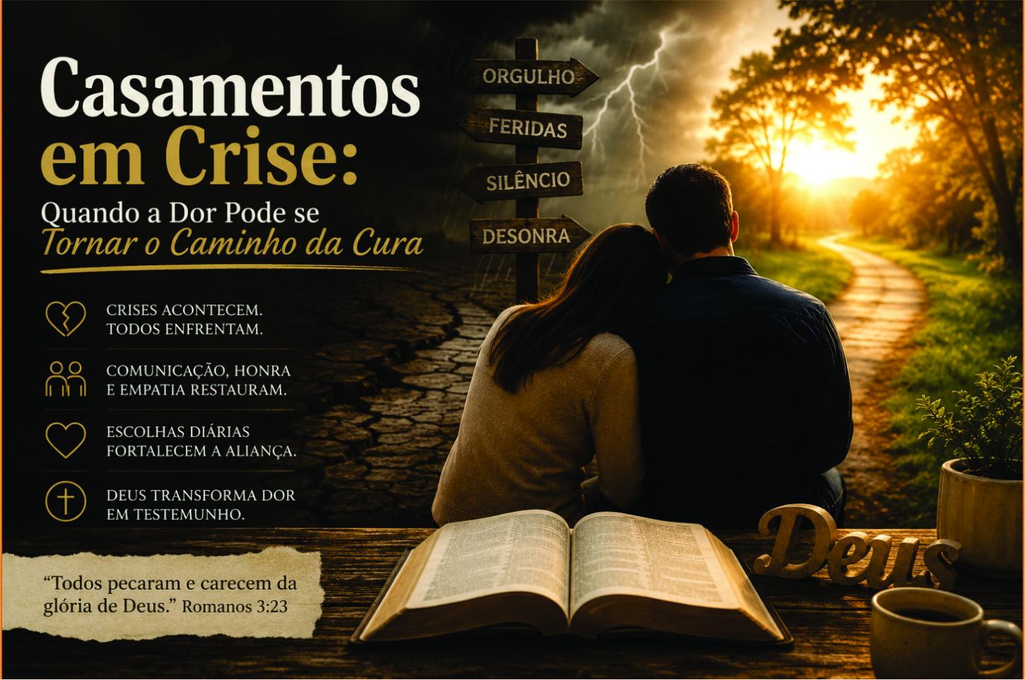 Crises no casamento quando a dor pode se tornar “Caminho de Cura”