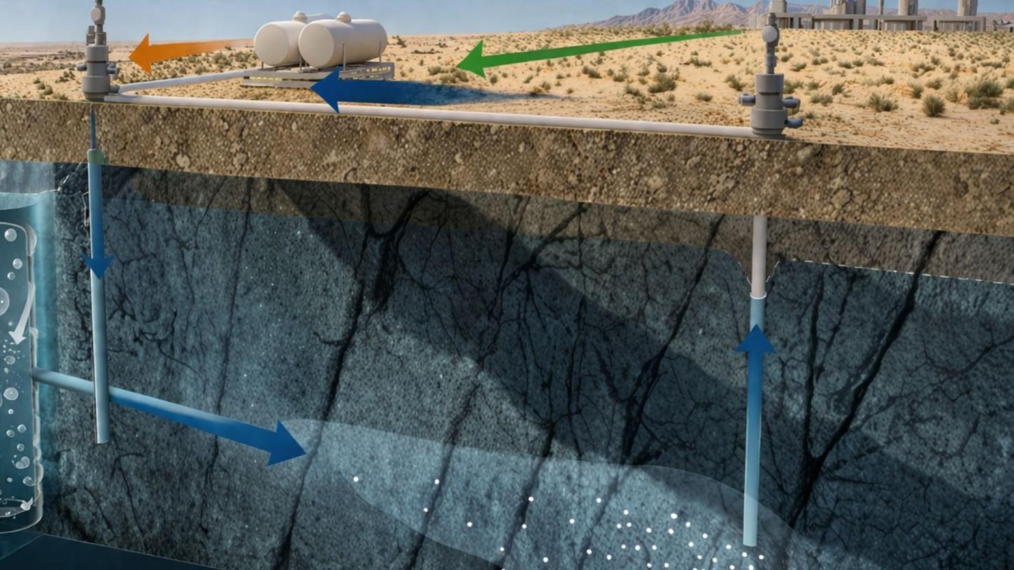 Pesquisadores da KAUST desenvolvem coletor solar que extrai água do ar em regiões áridas e ainda irriga plantas sem energia externa.