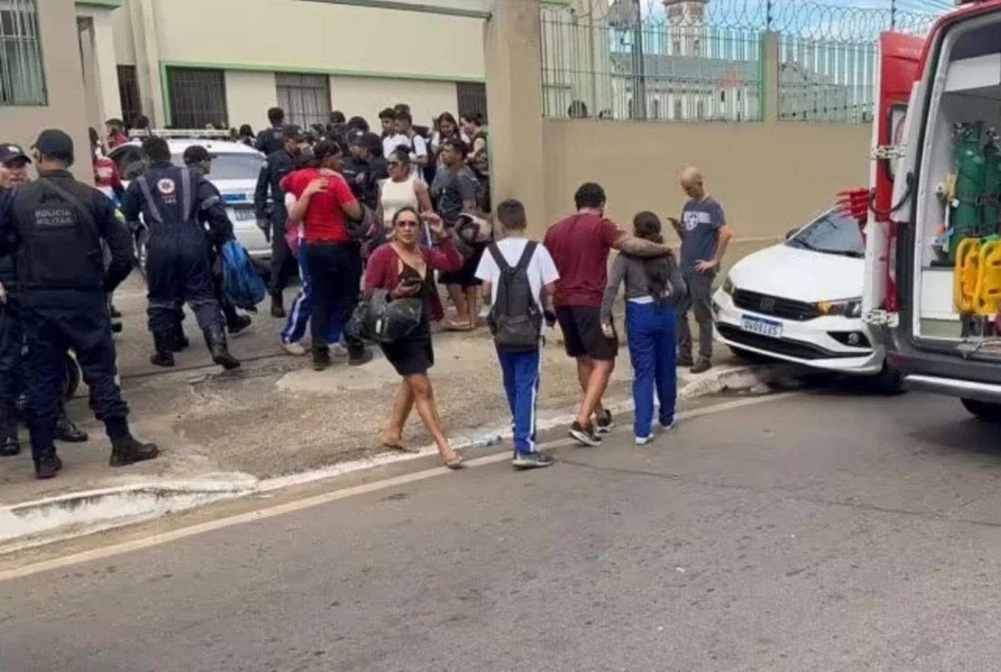 RIO BRANCO – ACRE  - Ataque a tiros em escola deixa mortos e feridos