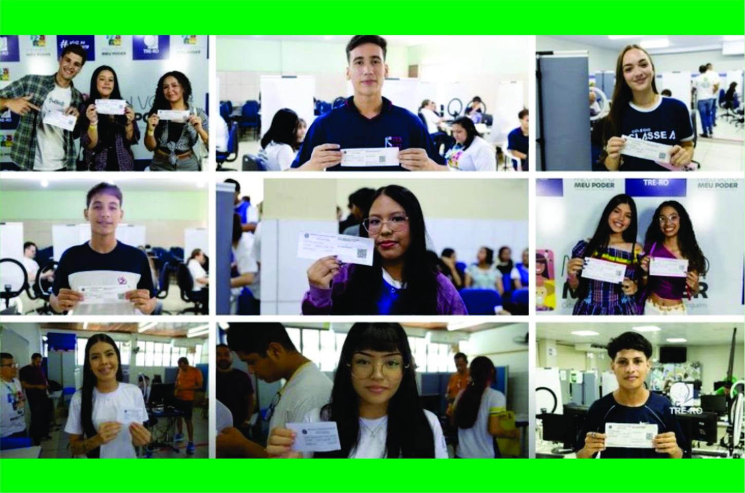 Rondônia lidera ranking nacional de jovens eleitores entre 16 e 17 anos